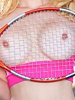 Heather Vandeven enjoys playing tennis in the nude
